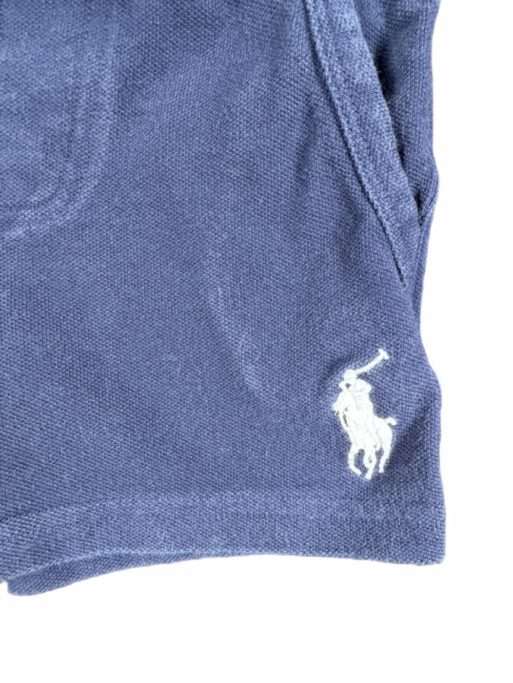 RALPH LAUREN Baby Boy Big Pony Embroidered Mesh Cotton Shorts - 12M